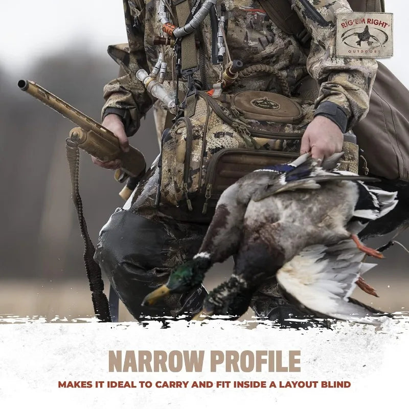 Duck Blind Bag With Ammo Compartments Sunglasses Case