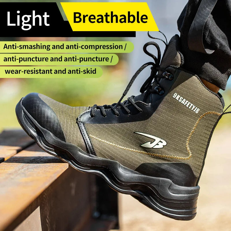Fashionable Breathable Safety Shoes for Comfort and Protection