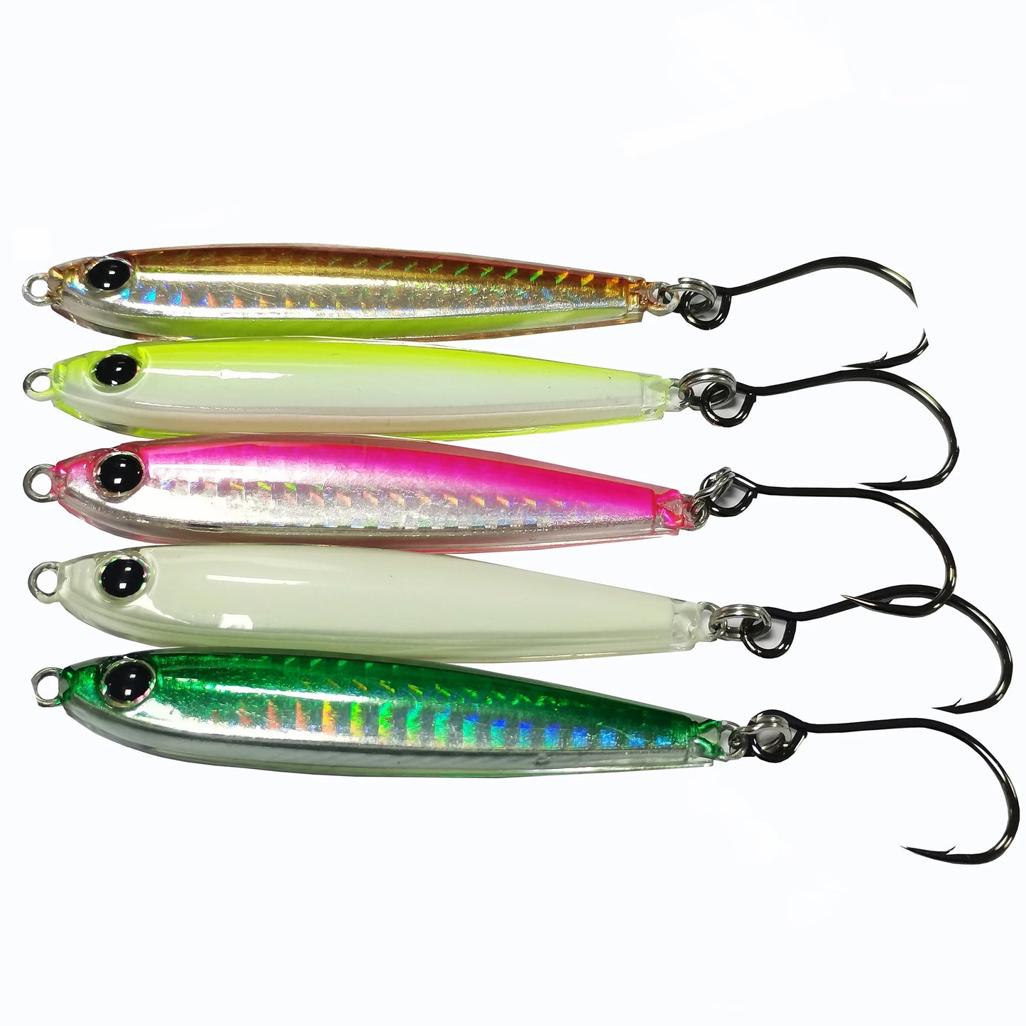 Mixed Color Epoxy Resin Fishing Jigs for Game Fish