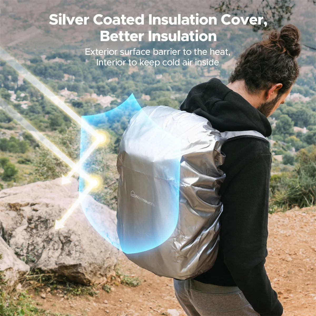Insulated Backpack Cooler Keeps 36 Cans Cold for 24 Hours