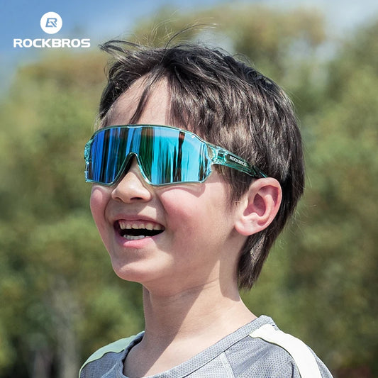 Rockbros Kids Sunglasses Photochromic Polarized Protection