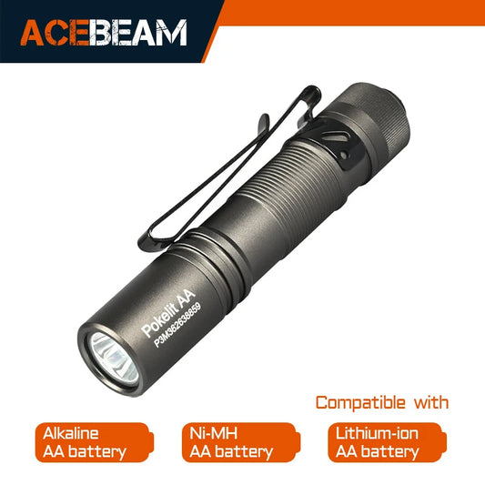 Acebeam Pokelit AA EDC Flashlight 1000 Lumens Compact and Rechargeable
