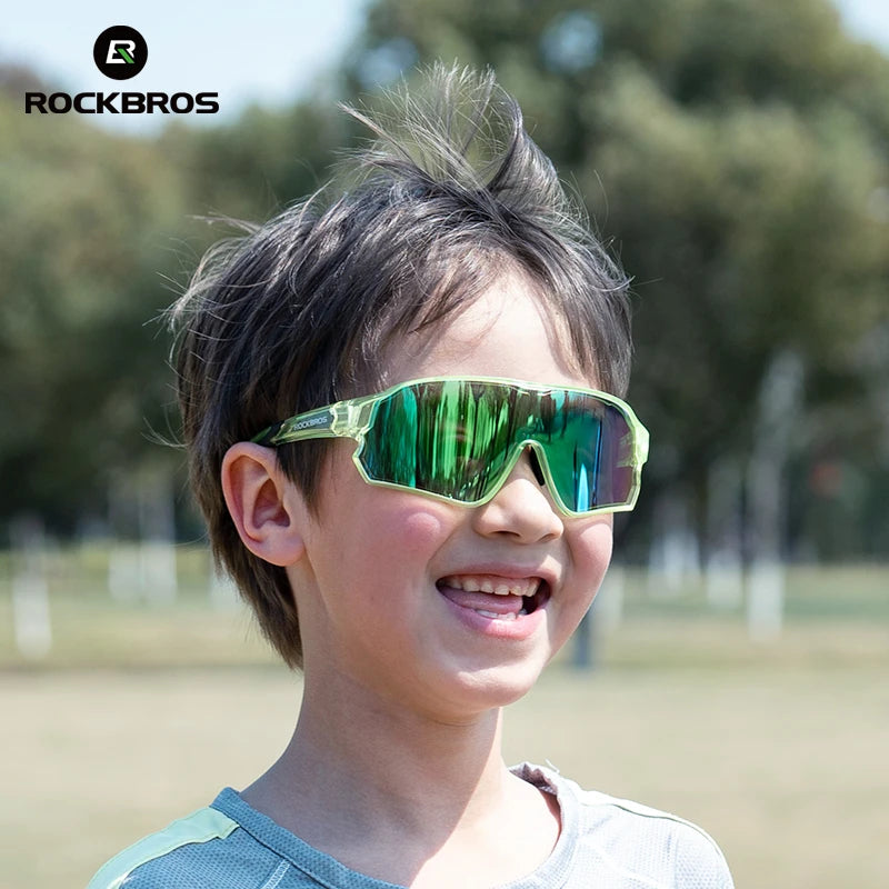 Rockbros Kids Sunglasses Photochromic Polarized Protection