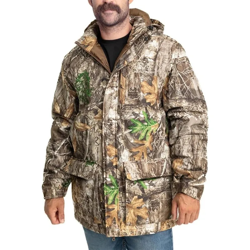 Realtree Camo Insulated Hunting Parka for Cold Weather