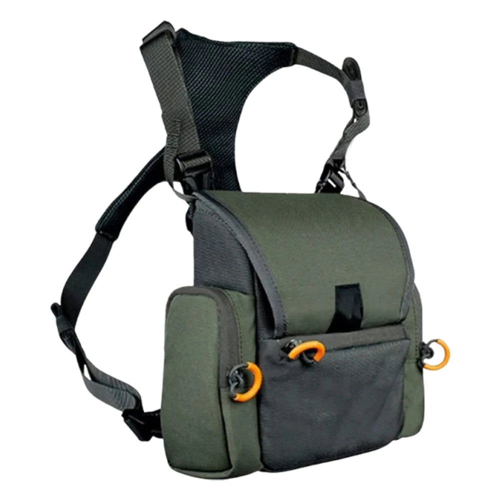Binocular Harness Chest Pack With Rangefinder Rain Cover