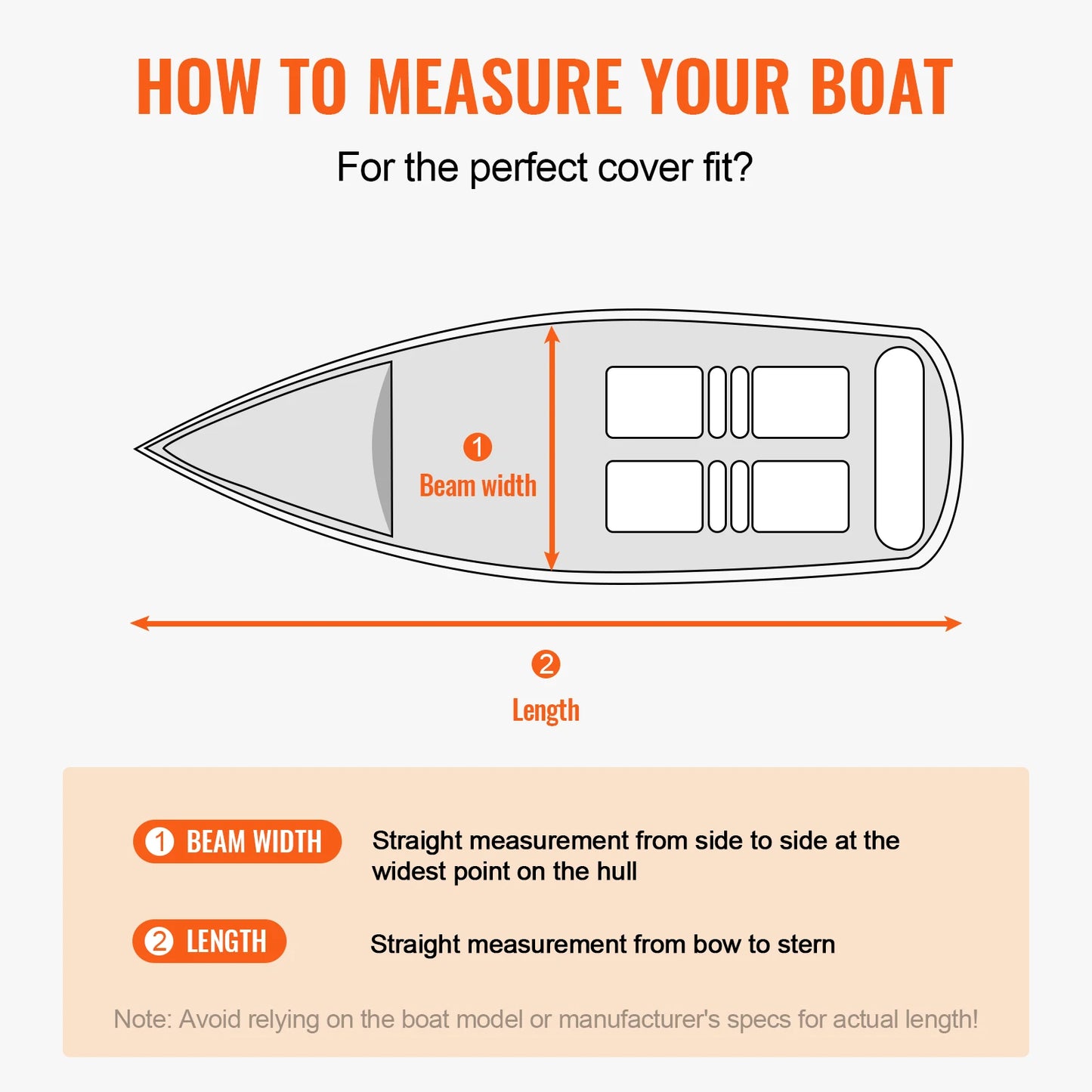 Waterproof Boat Cover 600D Oxford Fabric with Secure Buckle Strap