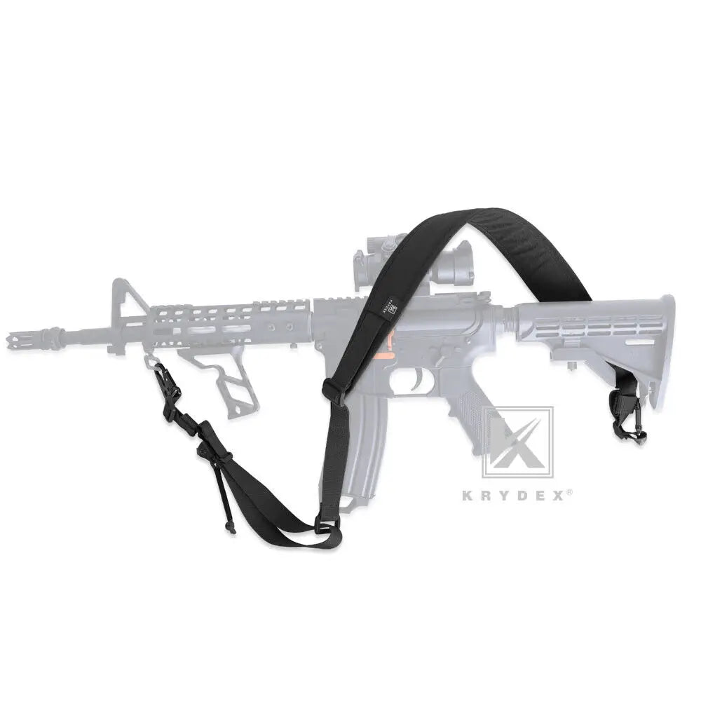Krydex Tactical Rifle Sling Removable 2 Point 1 Point
