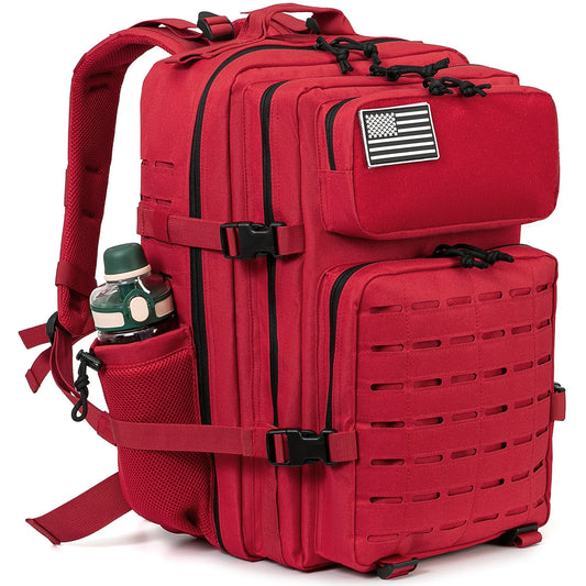 45L Tactical Backpack With Double Cup Holder For Hunting