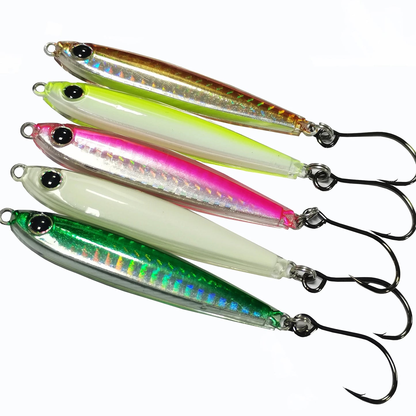 Mixed Color Epoxy Resin Fishing Jigs for Game Fish