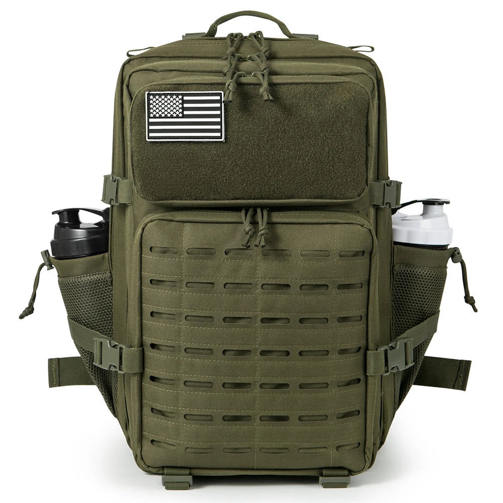 45L Tactical Backpack With Double Cup Holder For Hunting