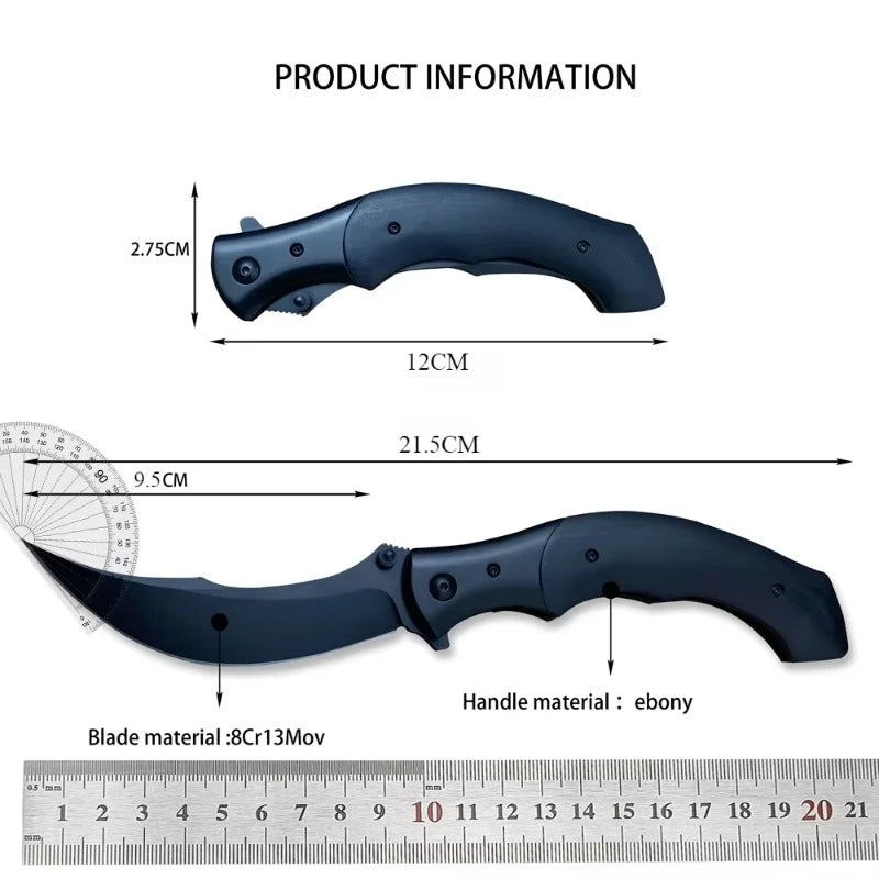 CR 7471 Folding Pocket Knife With 8Cr13Mov Durable Blade