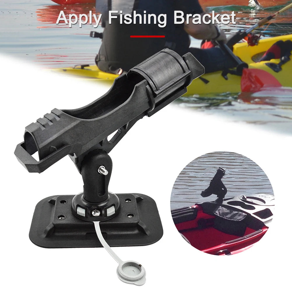 Collapsible Fishing Rod Holder for Inflatable Boats