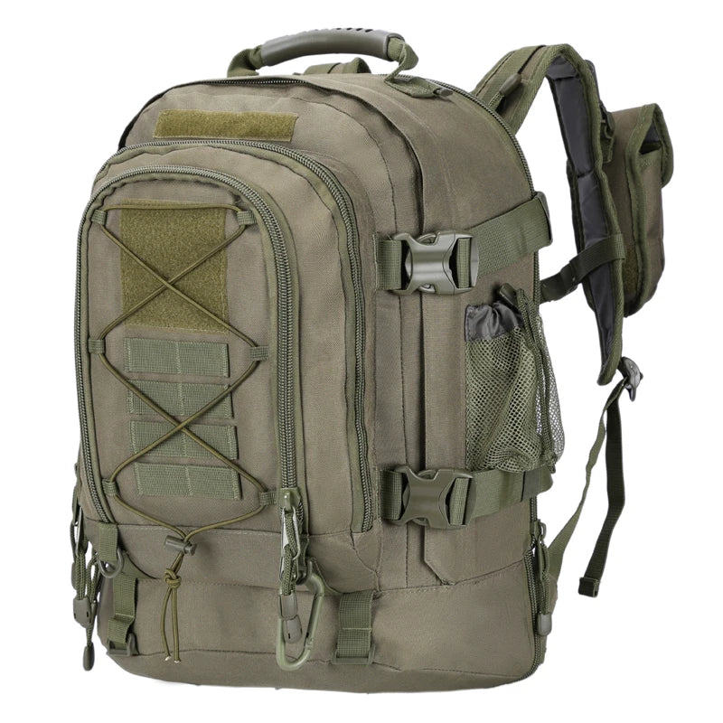 Durable Water-Resistant Tactical Backpack for Hiking and Camping