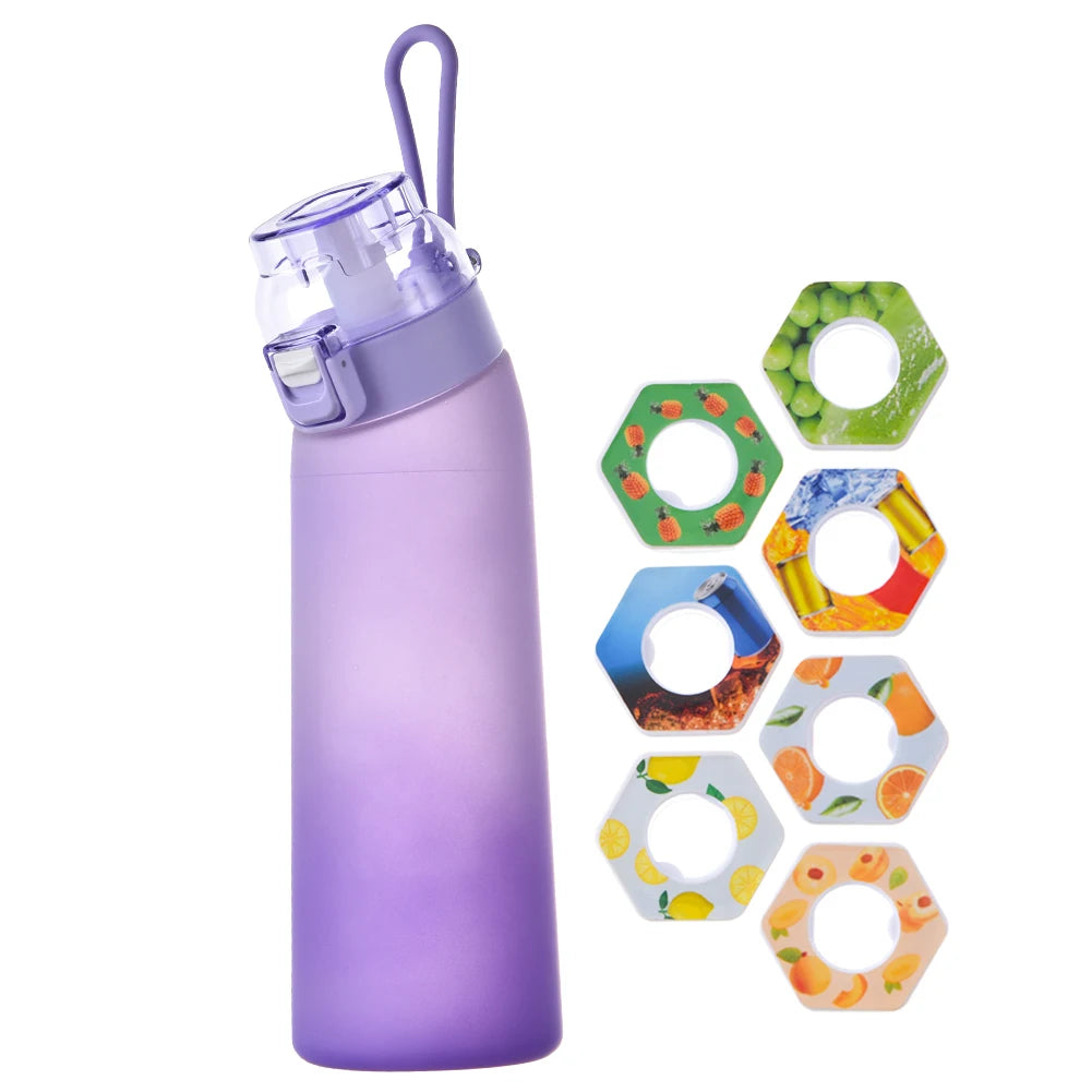 650ML Fruit Flavor Water Bottle With 7 Pods