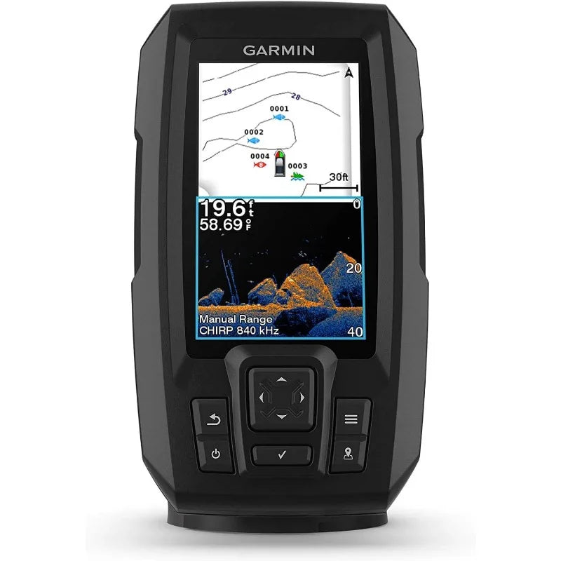 Garmin Striker Vivid 4cv Fishfinder Bundle with Protective Cover