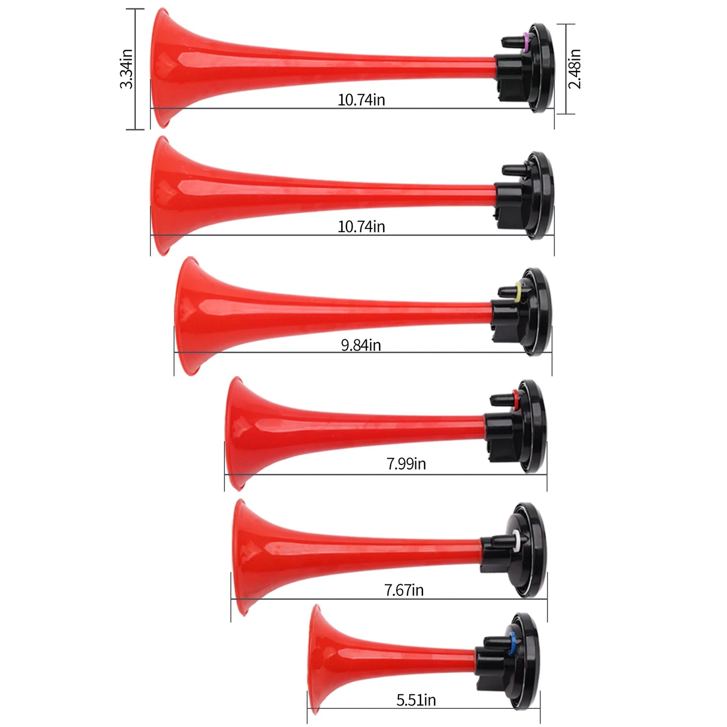 FARBIN Musical Horn with Godfather Melody for Cars
