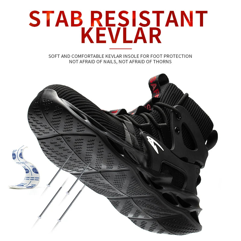 Breathable Anti-Smash Safety Shoes for Ultimate Comfort