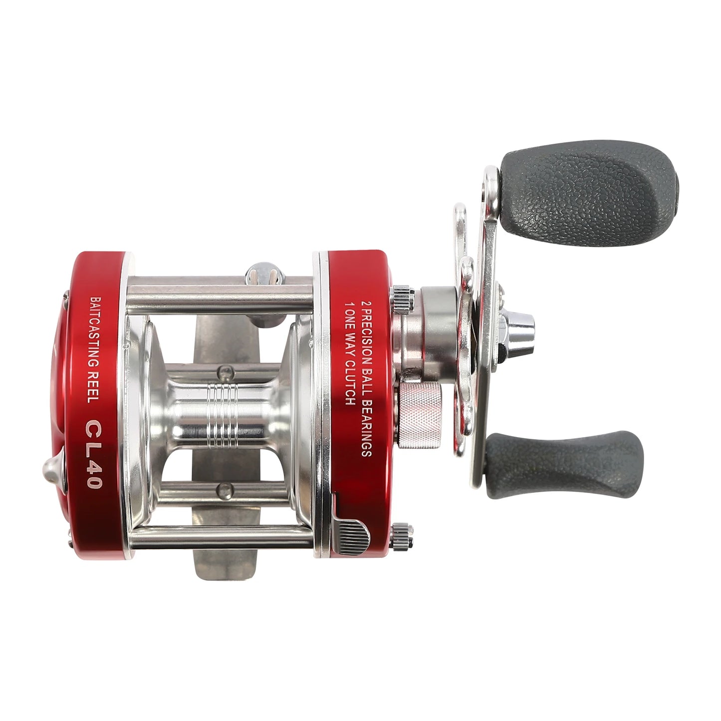 Round Baitcasting Reel For Catfish With Smooth Casting