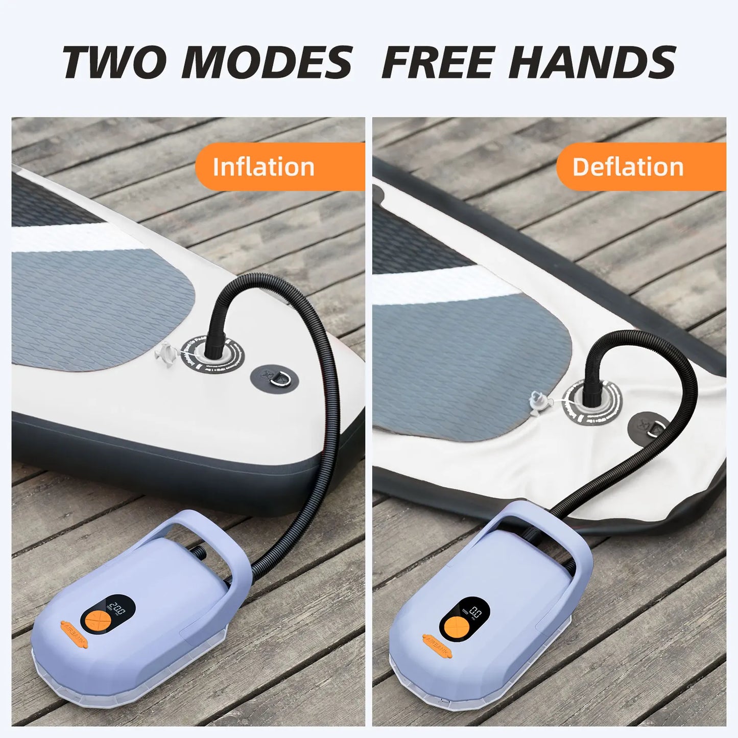 Electric Air Pump with Battery for Fast Inflation