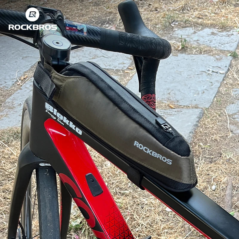 RockBros Top Tube Bag For Bike Phone And Tools Essentials