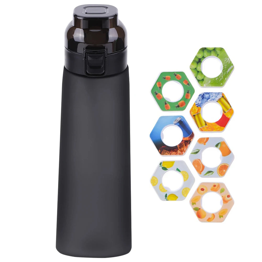 650ML Fruit Flavor Water Bottle With 7 Pods