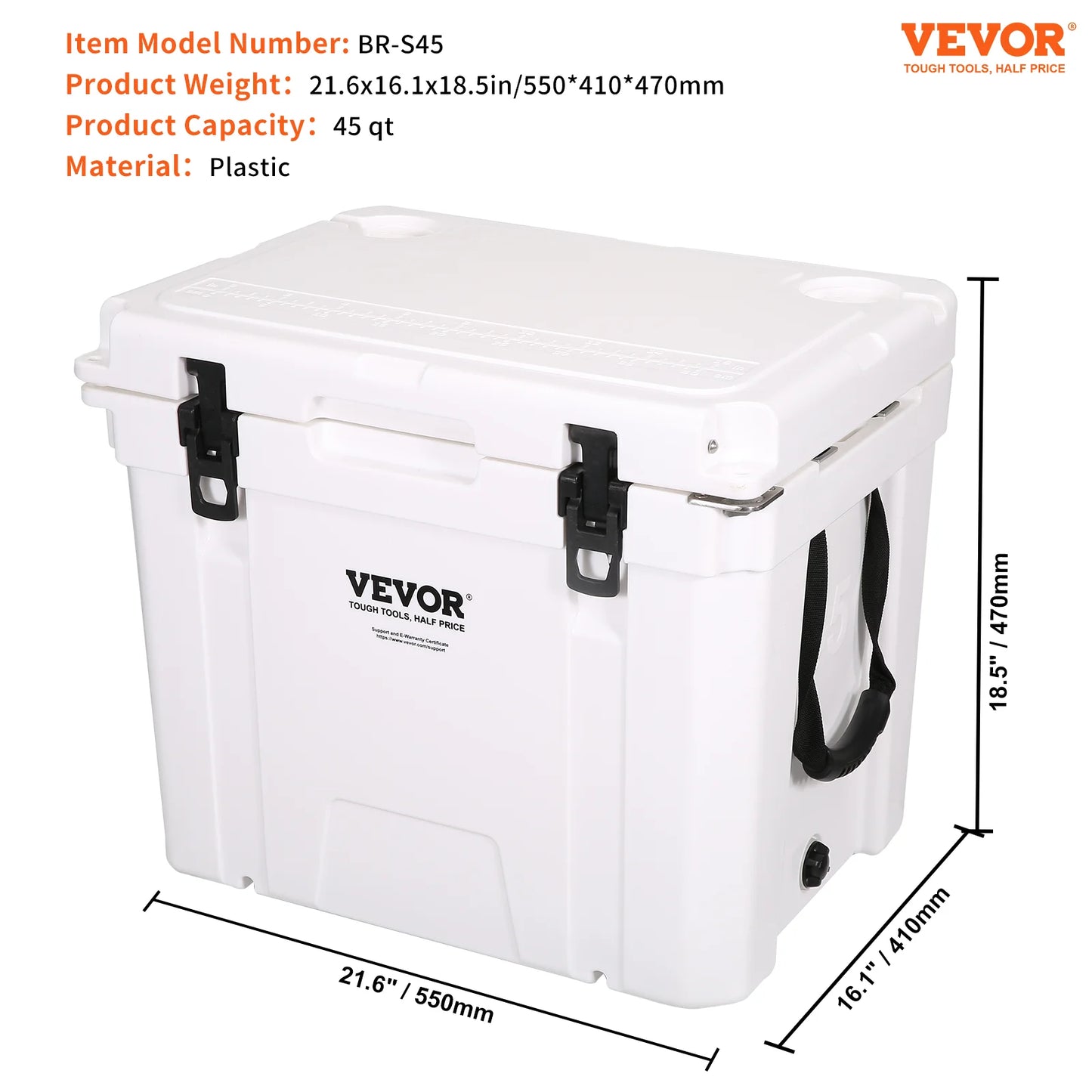 Large Capacity Insulated Cooler for Outdoor Adventures