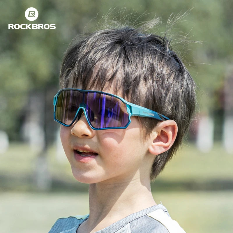 Rockbros Kids Sunglasses Photochromic Polarized Protection