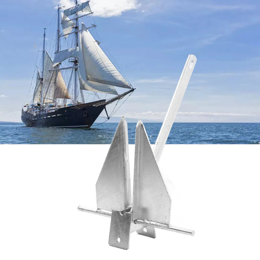 Heavy Duty Carbon Steel Boat Anchor Kit for Fresh Water