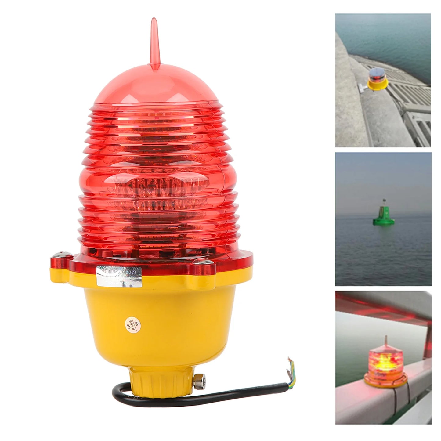 Super Bright Aviation Obstruction Light for Marine Safety