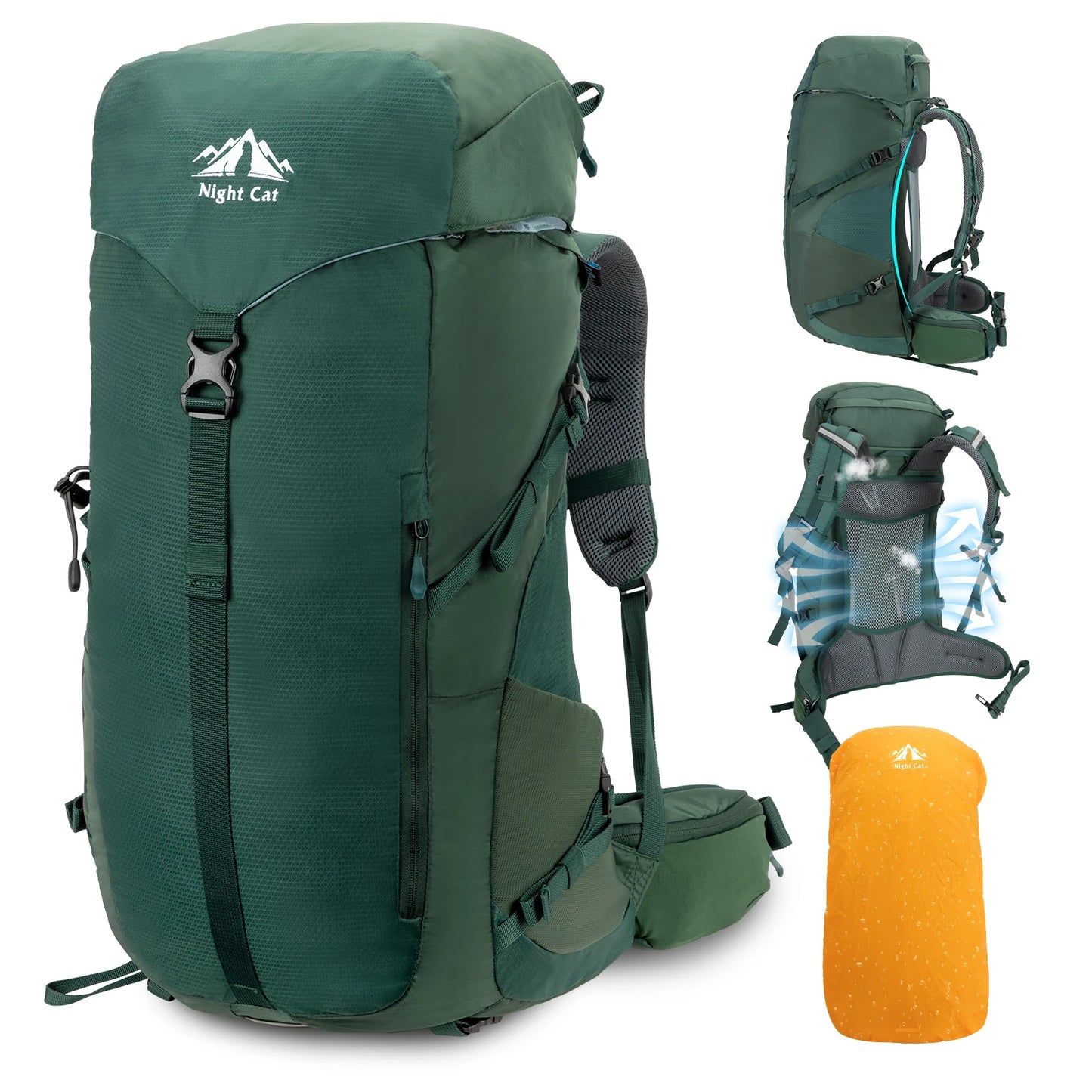 Ultralight 30L Hiking Backpack with Ergonomic Support