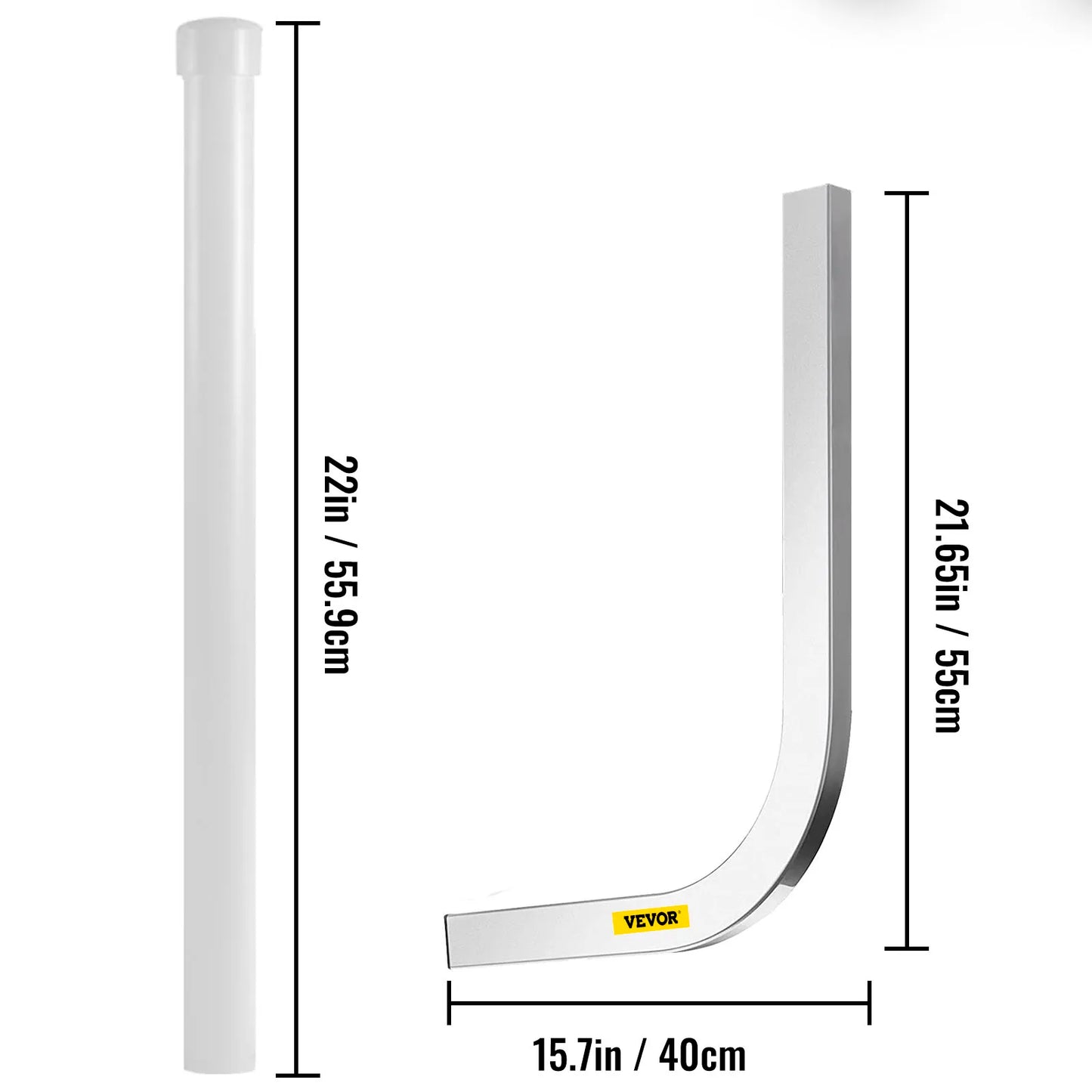 Durable Boat Trailer Guide-ons with PVC Covers