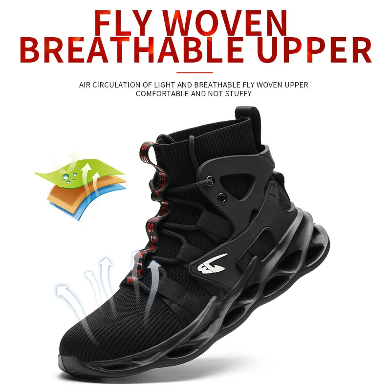 Breathable Anti-Smash Safety Shoes for Ultimate Comfort
