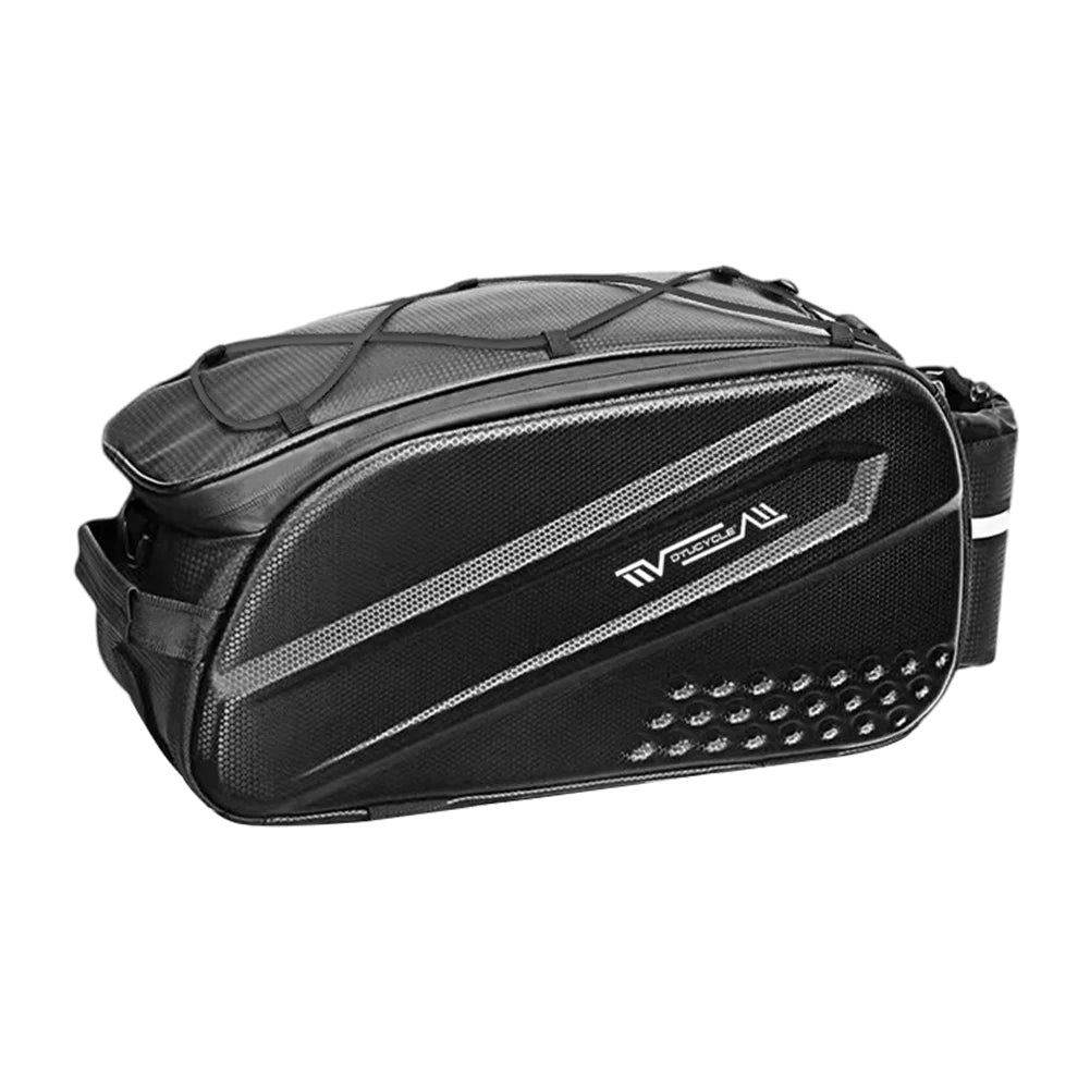 Waterproof Bike Rear Rack Bag Multifunction Cargo Carrier