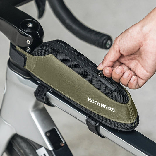 RockBros Top Tube Bag For Bike Phone And Tools Essentials