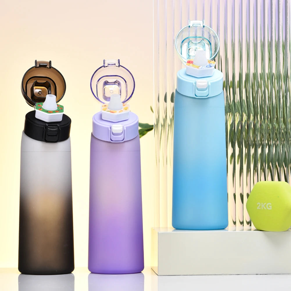 650ML Fruit Flavor Water Bottle With 7 Pods