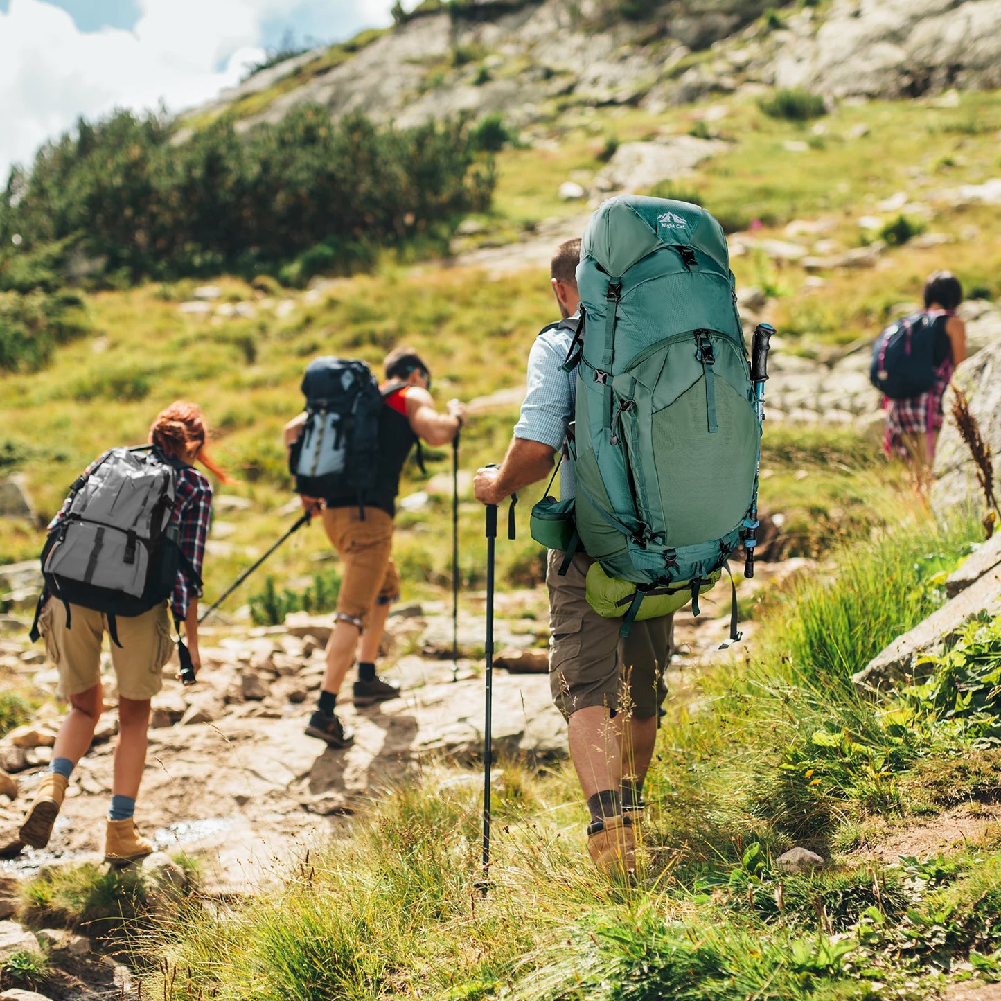 Ultralight 30L Hiking Backpack with Ergonomic Support