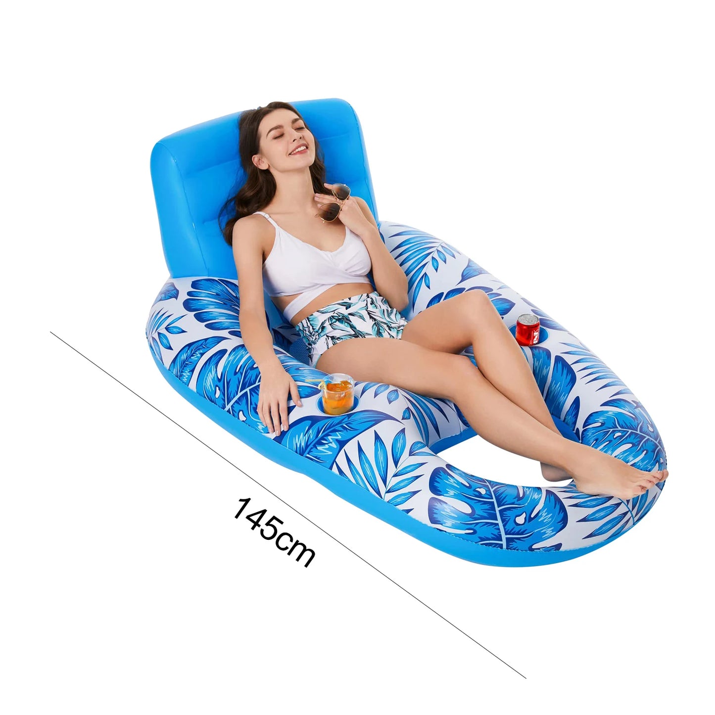 Inflatable Pool Float Chair for Ultimate Relaxation