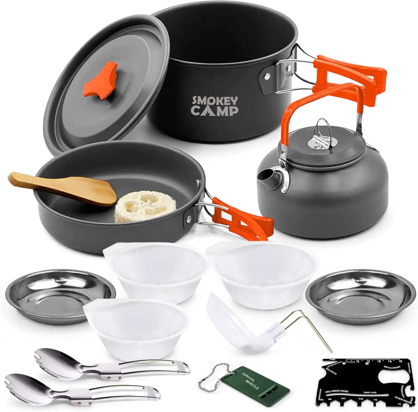Non-Stick Camping Cookware Set for Easy Outdoor Cooking