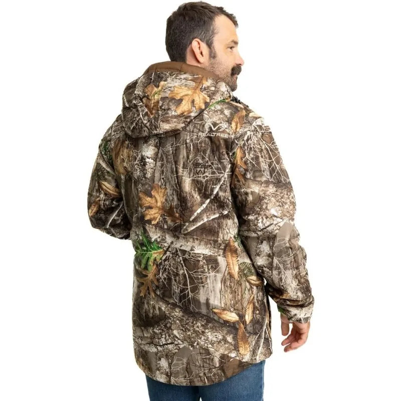 Realtree Camo Insulated Hunting Parka for Cold Weather