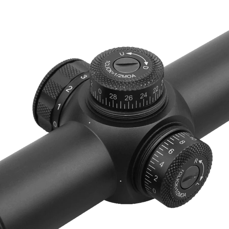 Vector Optics Grizzly 1-4x24 Riflescope with Illuminated Reticle