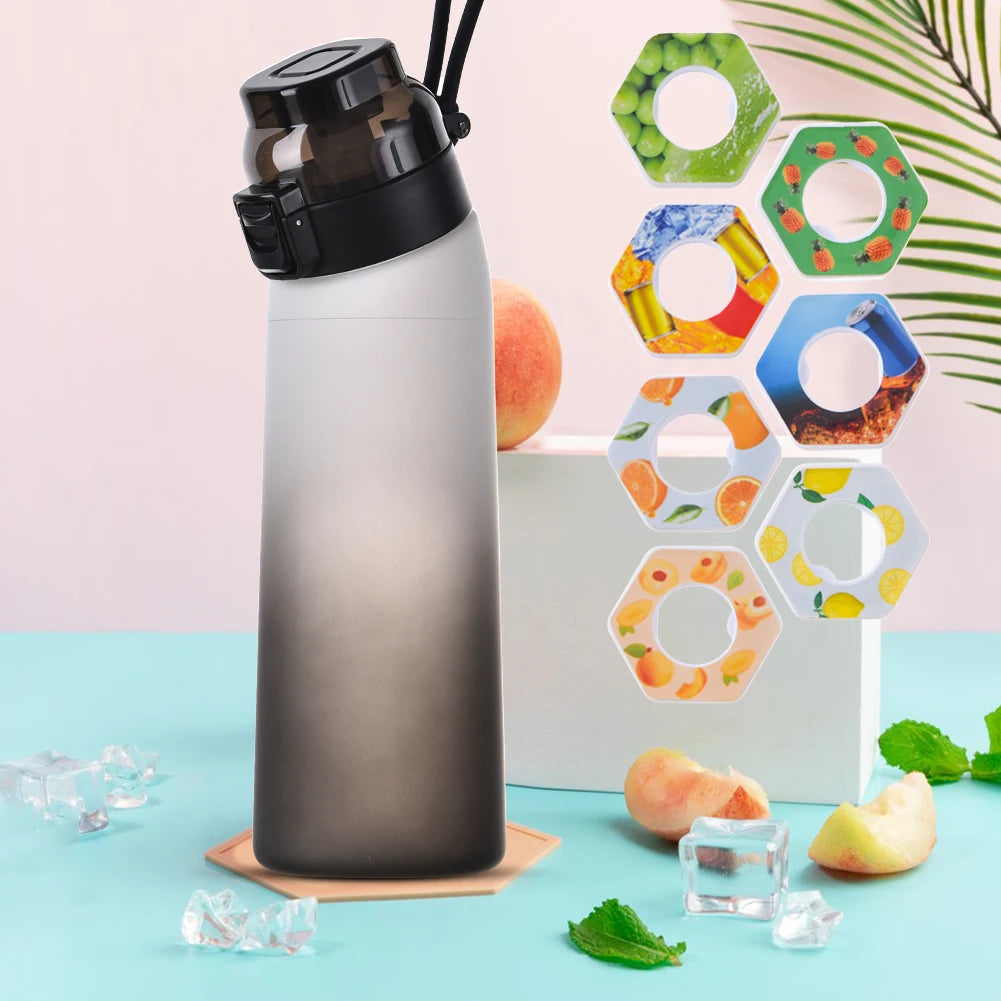 650ML Fruit Flavor Water Bottle With 7 Pods