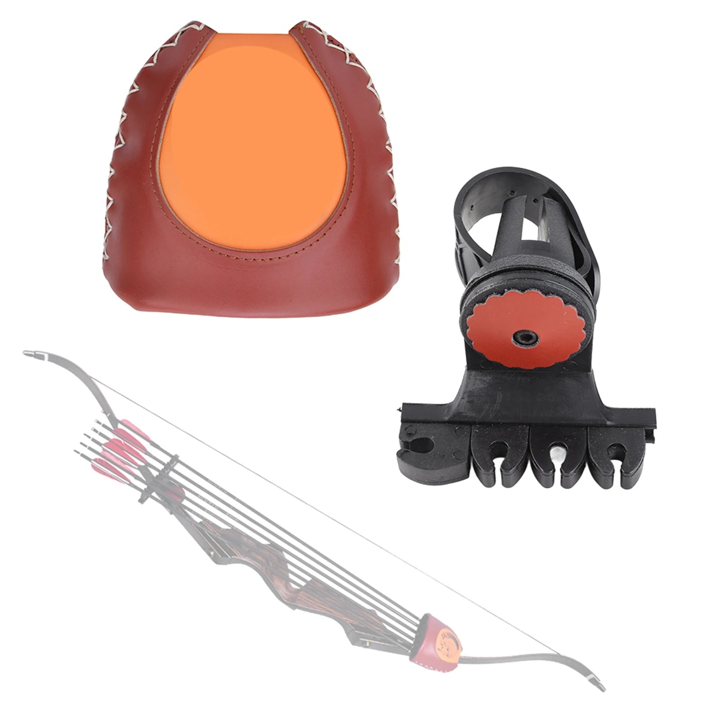 Quick Release Archery Quiver for 6 Arrows with EVA Protection