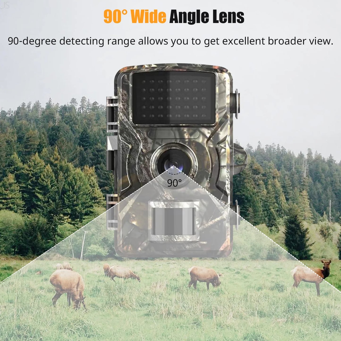 1080P Trail Game Camera With Night Vision And Fast Trigger