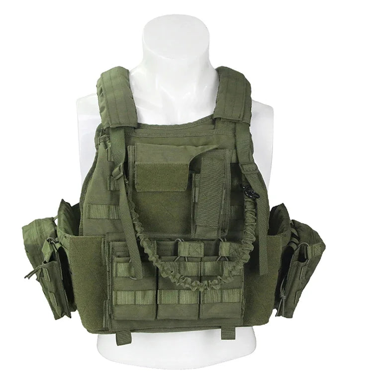 1000D Tactical Vest Sniper Chest Rig Airsoft Gear Carrier
