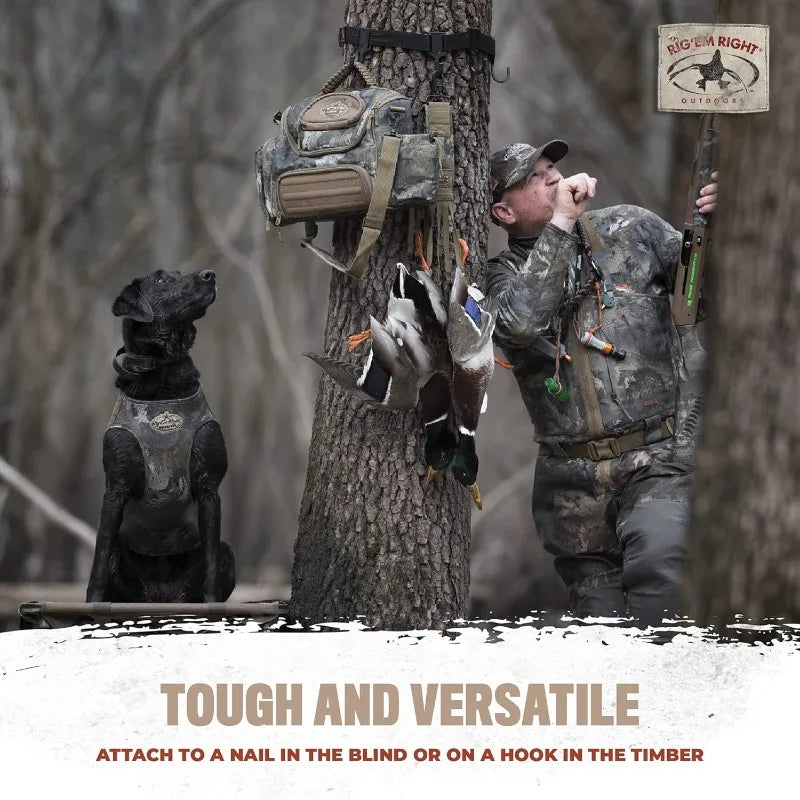 Duck Blind Bag With Ammo Compartments Sunglasses Case