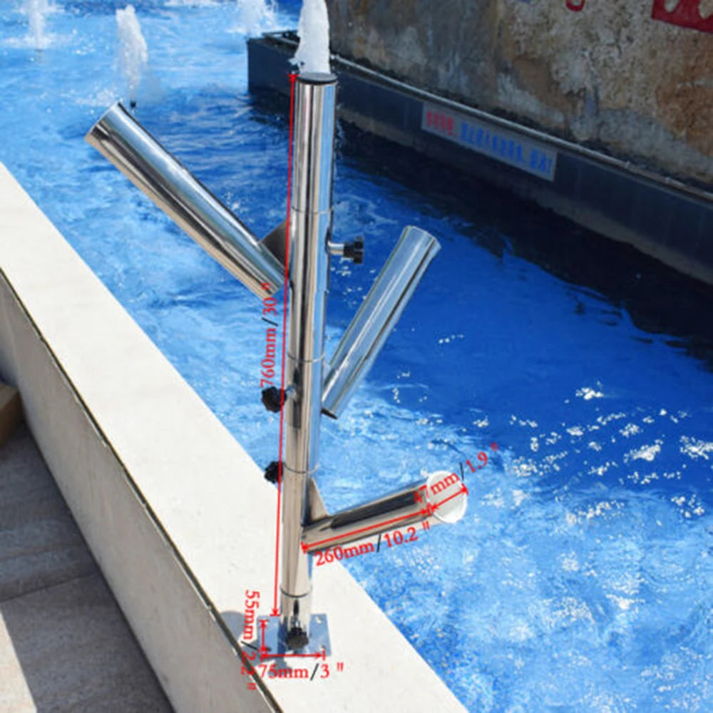 Adjustable Fishing Rod Holder for Easy Boat Use