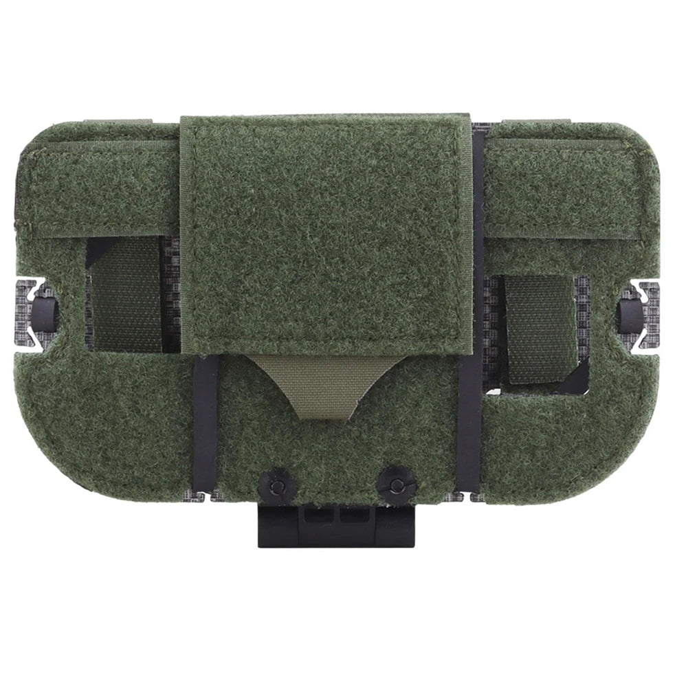 Tactical Vest Phone Holder With Quick Release MOLLE Pouch