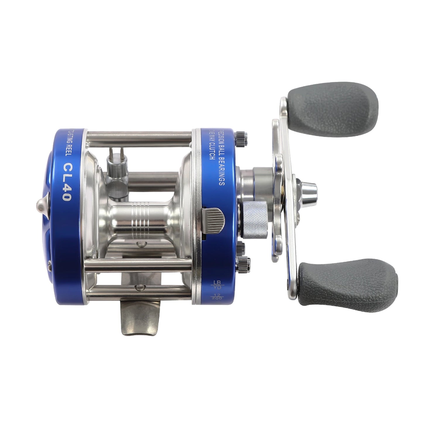 Round Baitcasting Reel For Catfish With Smooth Casting