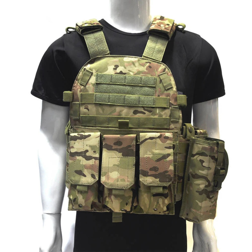 Nylon Tactical Vest Body Armor for Airsoft and Hunting